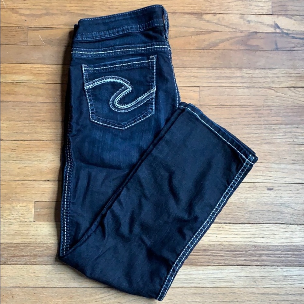 Silver capris